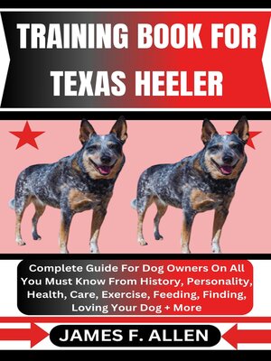 cover image of TRAINING BOOK FOR TEXAS HEELER